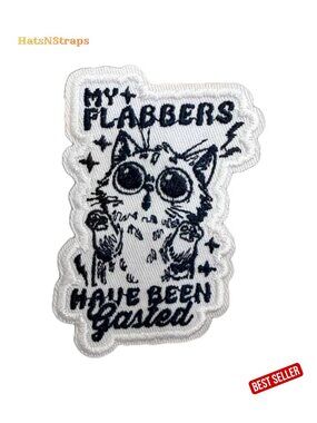 Funny Embroidered Patch Iron On Applique 3 Inch Cat Sarcastic Statement DIY